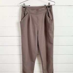 Lulu's High-Waisted Trouser Pants